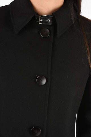 ARMANI JEANS Wool and Cashmere Center Vent Coat