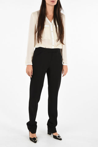 GIORGIO ARMANI Pantalone a Doppia Pince
