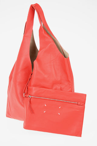 MM11 Leather Shopping Bag