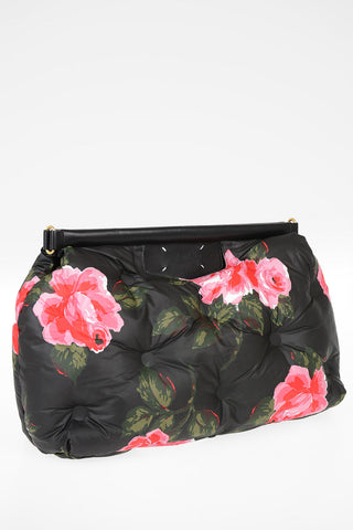 MM11 Fabric Floral-Print GLAM SLAM Handbag