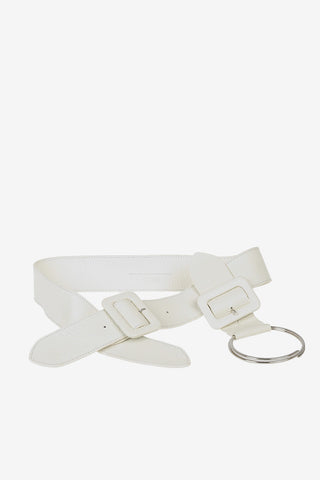 MM6 45mm Leather Belt