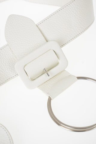 MM6 45mm Leather Belt