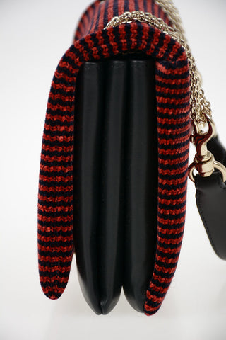 GIORGIO ARMANI silk Shoulder bag with logo