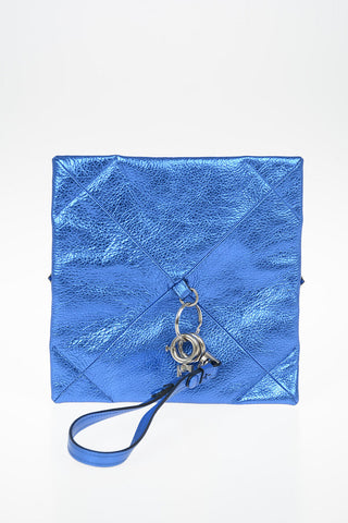 Metallic Faux Leather Wallet