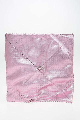 MM11 Metallic Leather Shoulder Bag