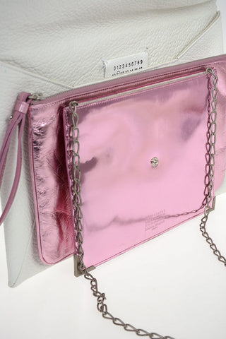 MM11 Set Pochette in Pelle con Catena