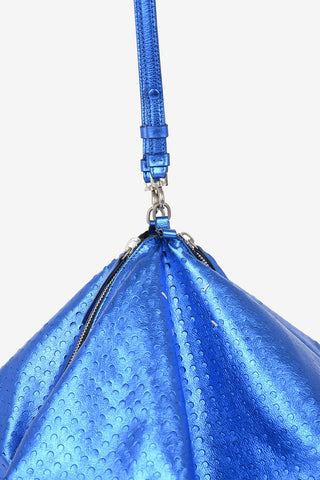 MM11 Metallic Leather Shoulder Bag