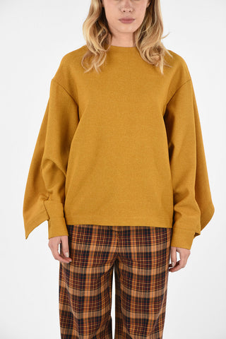 Deconstructed Crewneck Sweater