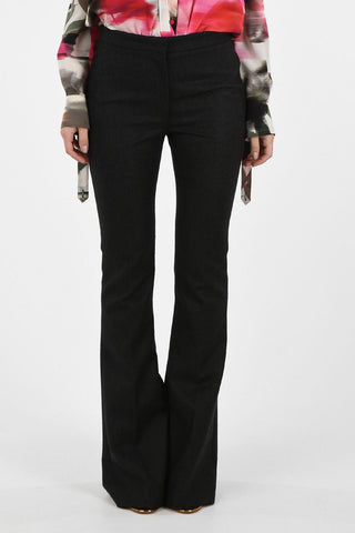 Pantalone Flare in Lana a vita Alta 