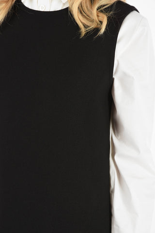 Split-back Sleeveless SILVANA Dress