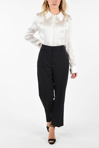 wool straight leg ESSENTIAL pants