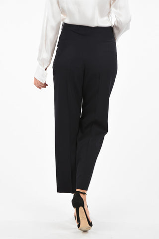 wool straight leg ESSENTIAL pants