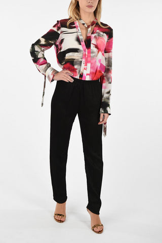 High Waist Pleated Pants