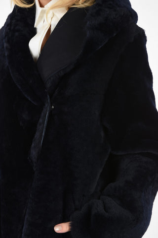 Shearling PORTLAND PACA  Reversibile Con Cappuccio 