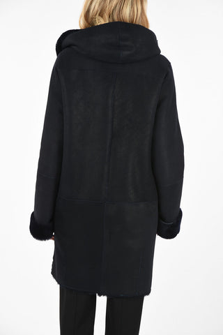 Shearling PORTLAND PACA  Reversibile Con Cappuccio 
