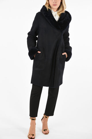 Shearling PORTLAND PACA  Reversibile Con Cappuccio 