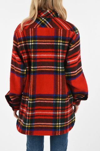 Wool Madras Shirt