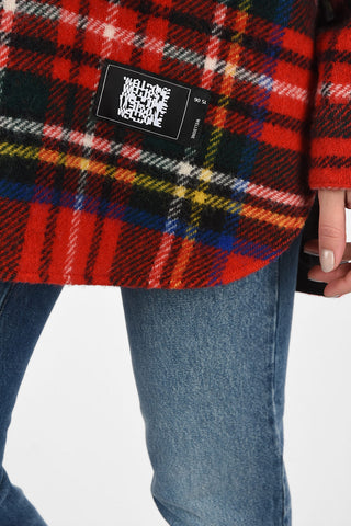 Wool Madras Shirt