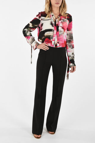 Single Pleat CADY Palazzo Pants