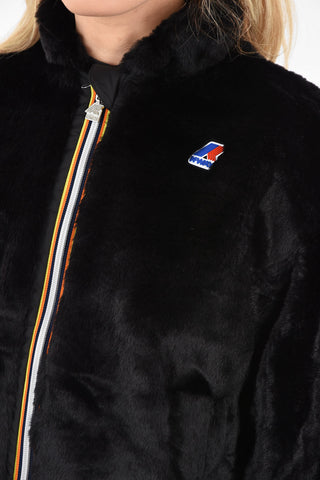 Faux Fur KATIE BEAVER PELUCHE Bomber Jacket