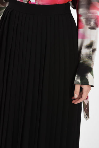 Midi Accordion Skirt
