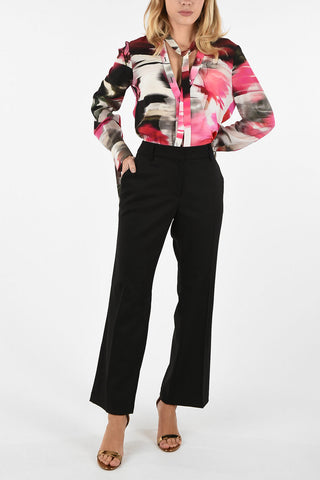 Stretchy Wool SANDY Flare Pants