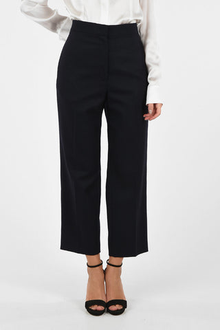Wool High Waist Pants 