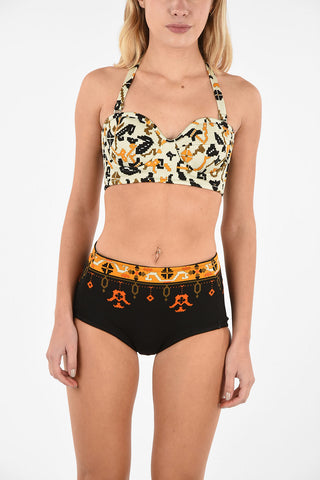 MM0 Print Bikini and Slip Swimsuit