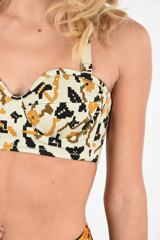 MM0 Print Bikini and Slip Swimsuit