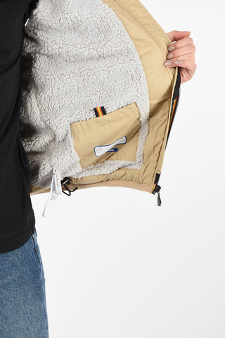 Faux Fur Lined LE VRAI 3.0 CLAUDETTE ORSETTO Hooded Jacket