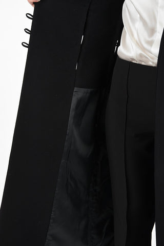 Notch lapel Double Breasted Coat