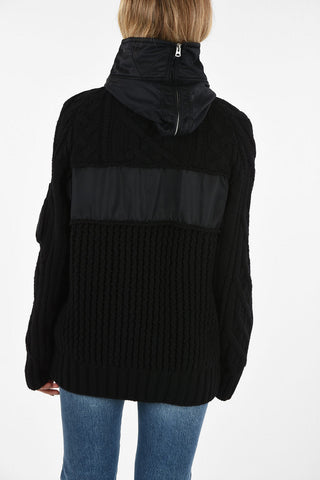 Wool Utility Jacket with Hood