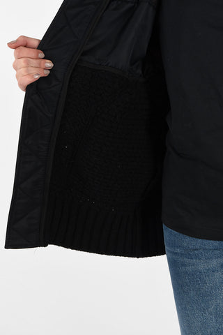 Wool Utility Jacket with Hood