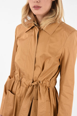 Patch Pocket TIE WAIST Trench