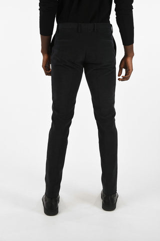 gabardine Single Pleat Pants