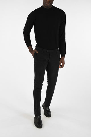 gabardine Single Pleat Pants