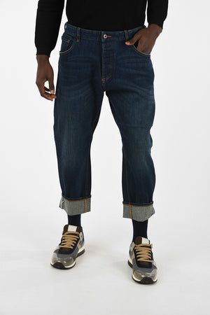 ARMANI JEANS 20cm Stretch Denim J04 Loose Fit Jeans