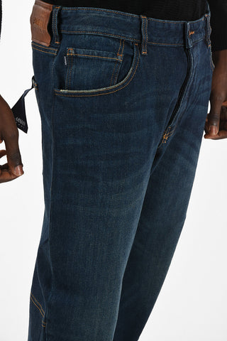 ARMANI JEANS 20cm Stretch Denim J04 Loose Fit Jeans