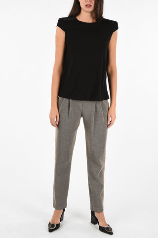 COLLEZIONI Blusa con Strass Sulla Manica