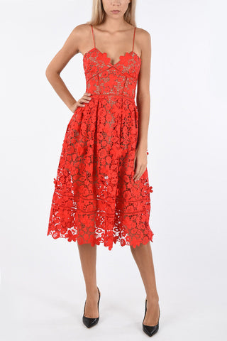 Lace Spaghetti Strap Dress