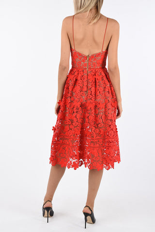 Lace Spaghetti Strap Dress