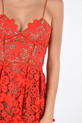 Lace Spaghetti Strap Dress