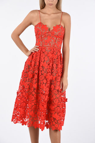 Lace Spaghetti Strap Dress