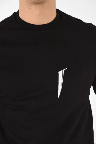 BLACK GOLD crew-neck SNEILB SCISSORS sweatshirt with Logo