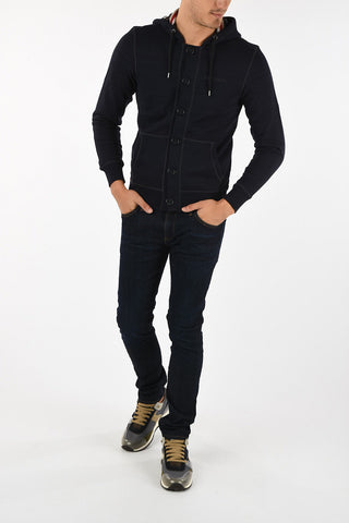 ARMANI JEANS Hooded Slim Fit Sweatshirt 