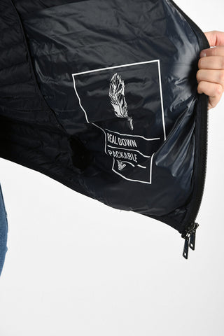 EMPORIO down jacket with Zip Closure