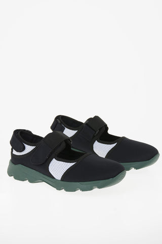 Unstructured Sneakers with Touch Strap Closure