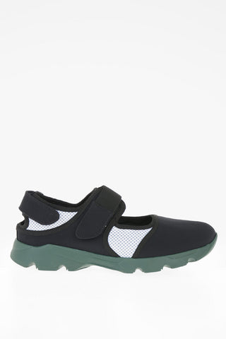Unstructured Sneakers with Touch Strap Closure