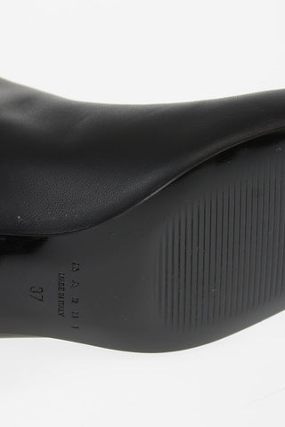 Stivaletti in Pelle Spazzolata 5cm