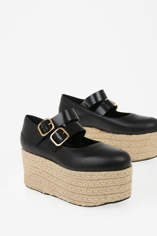 Juta ad Leather Wedge
